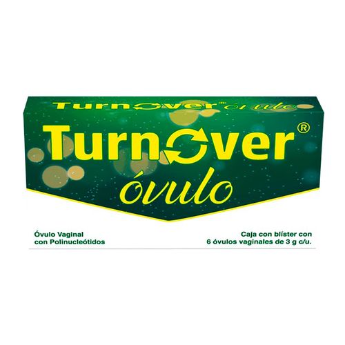 Óvulos Vaginales Turnover Caja con 6 Óvulos