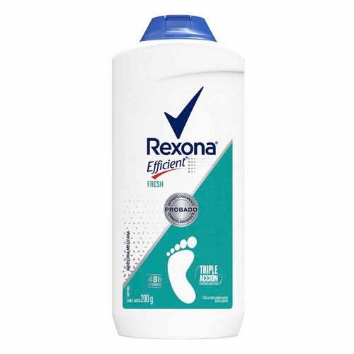 Talco para Pies Rexona Efficient Fresh Desodorante 200g