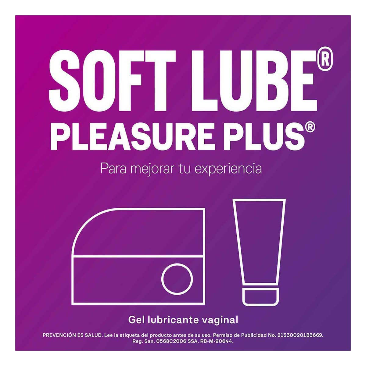 Lubricante Íntimo en Gel Sico SoftLube Pleasure Plus 56.7g