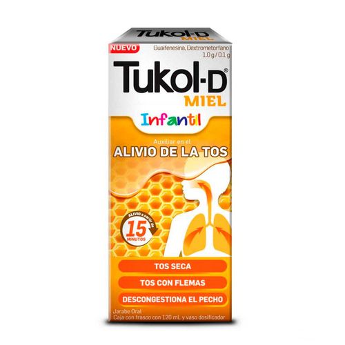 Jarabe Tukol D Miel Infantil 120ml