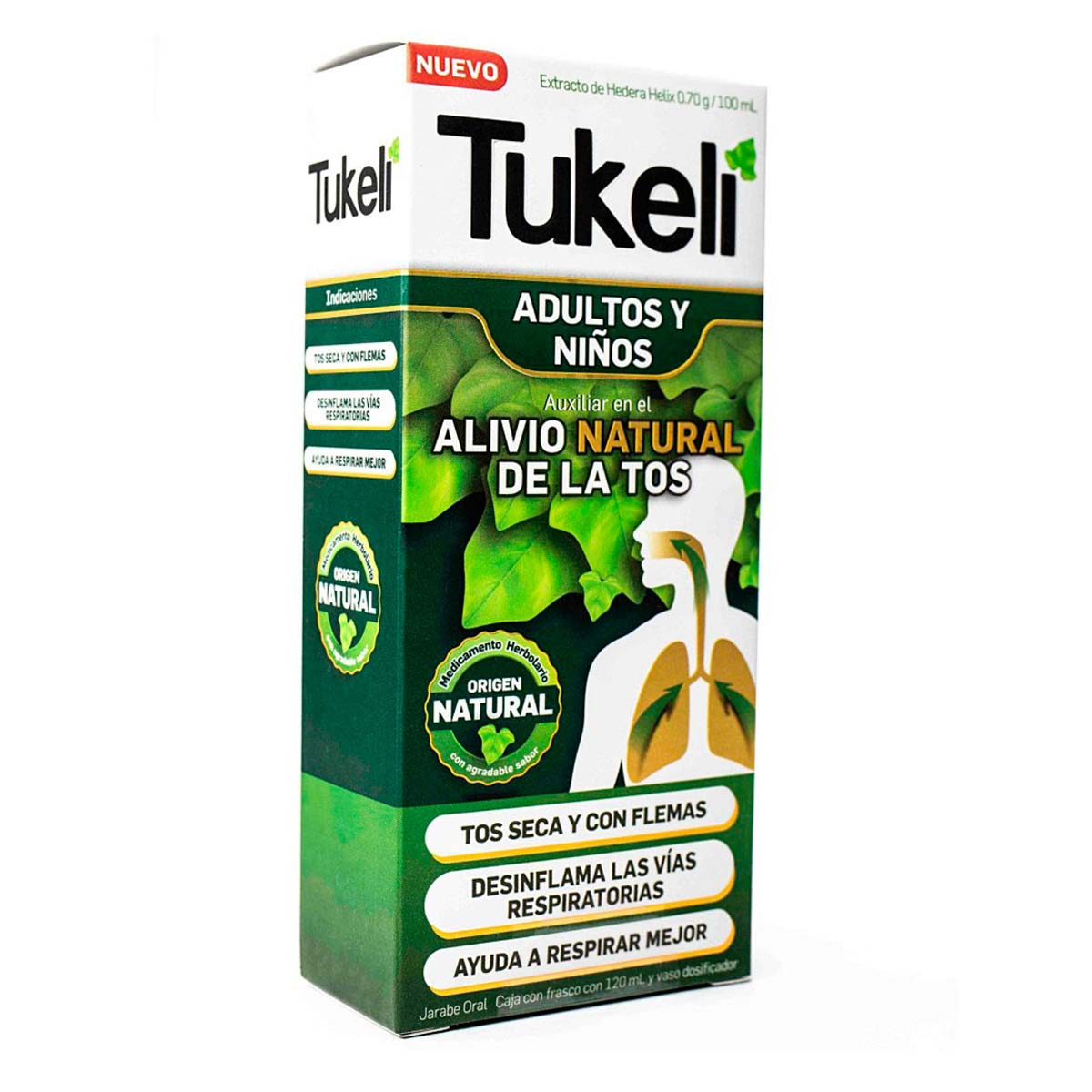Jarabe Tukeli Adultos y Niños 120ml | Chedraui