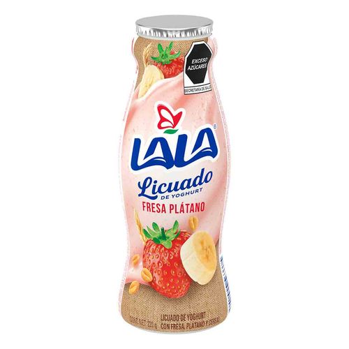 Yoghurt Licuado Lala Fresa Plátano Cereal 220g
