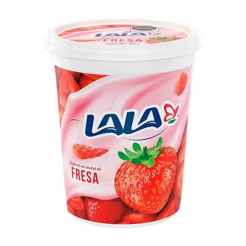 Yoghurt Batido Lala sabor Fresa 900g