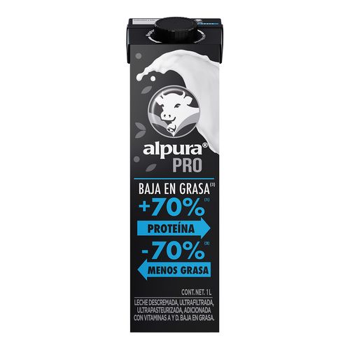 Leche Alpura Extra Proteína Baja en grasa 1L