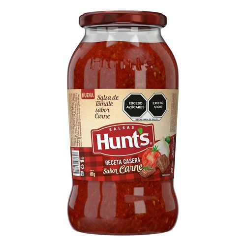 Salsa para Pasta Hunt's Tomate y carne 680g