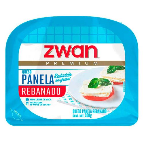 Queso Zwan Panela Rebanado Reducido engrasa 300g