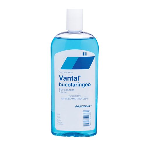 Solución Vantal Bucofaríngeo 360ml