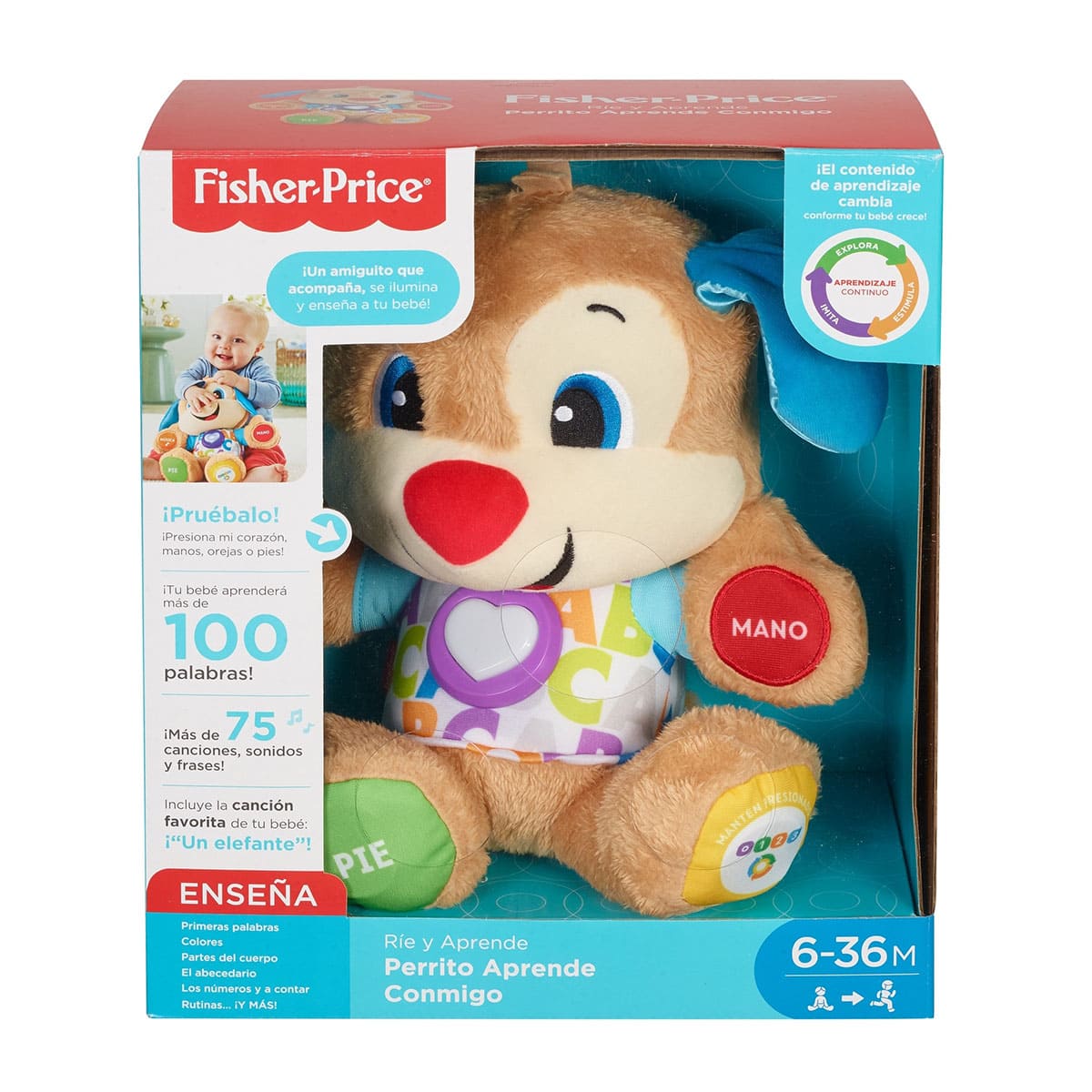 Juguete para Bebes Fisher Price Perrito Chedraui