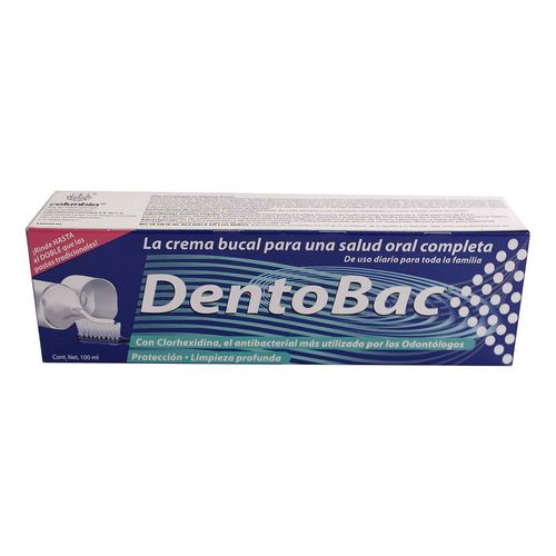 Pasta Dental Dentobac Menta 100ml