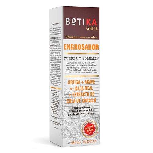 Shampoo Grisi Botika Engrosador Fuerza y Volumen 480ml