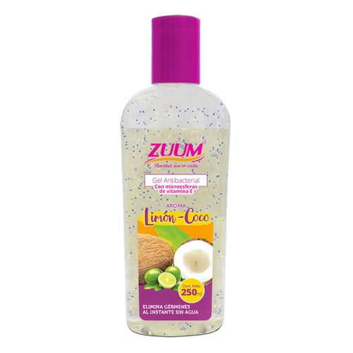 Gel Antibacterial Zuum Coco limón 250ml