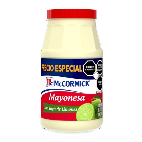 Mayonesa McCormick con Limón 507g
