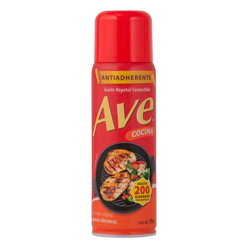 Aceite Vegetal Comestible Ave Aerosol 170g