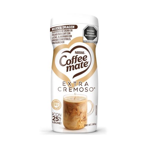 Sustituto De Crema Para Café Coffee Mate Polvo Extra Cremoso 365g
