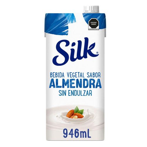 Alimento Líquido Silk de almendra sin azúcar 946ml