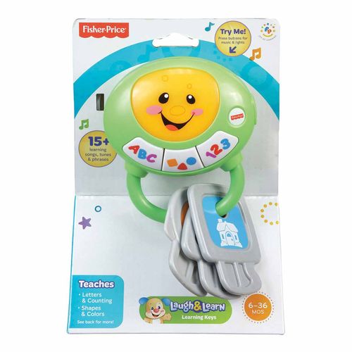 Juguete para Bebés Fisher-Price Llaves Aprende Conmigo