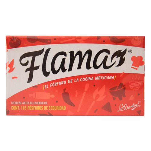 Fósforos Flama 5 Cajillas de 115 Fósforos