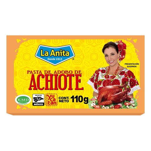 Pasta La Anita de Adobo de Achiote 110g