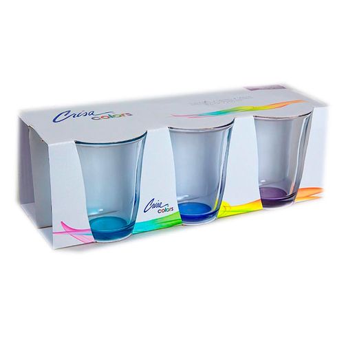 Juego de Vasos Crisa Cosmos 6 Piezas