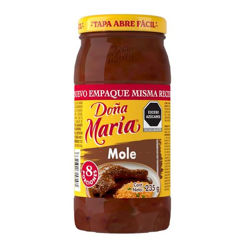 Mole Doña María Rojo en Pasta 235g