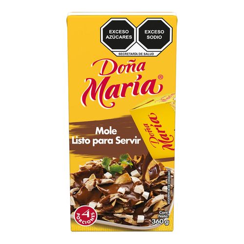 Mole Doña María Rojo Listo para Servir 360g