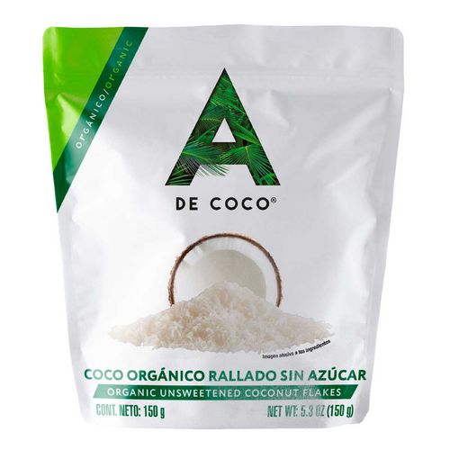 Coco Rallado Deshidratado A de Coco 200g