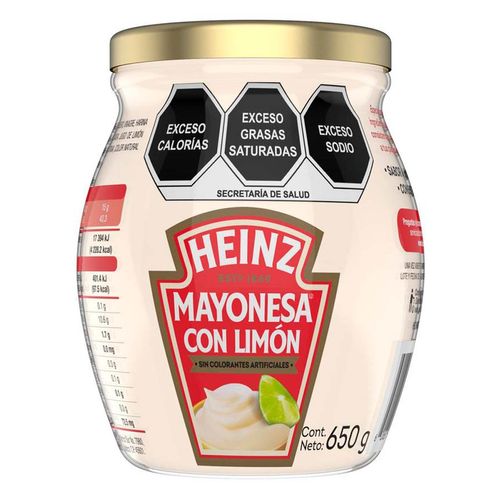 Mayonesa Heinz Limón 650g
