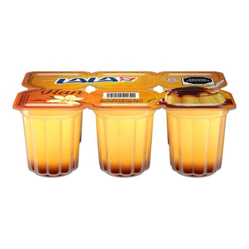 Flan Lala Vainilla 6 Piezas 100g