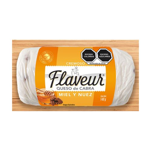Queso de Cabra Flaveur Miel y Nuez 140g