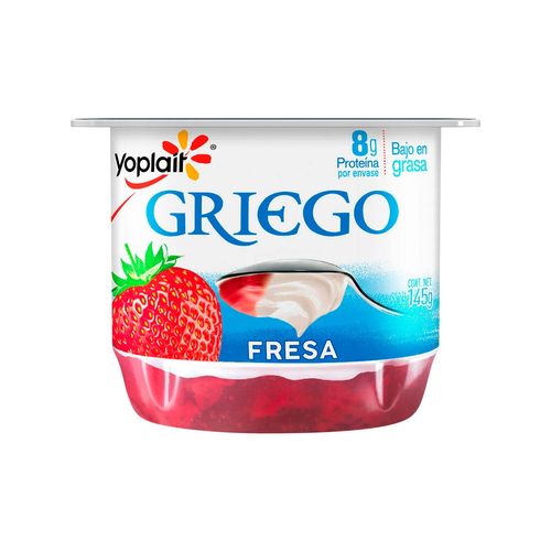Yoghurt Yoplait Batido Griego Fresa 145g