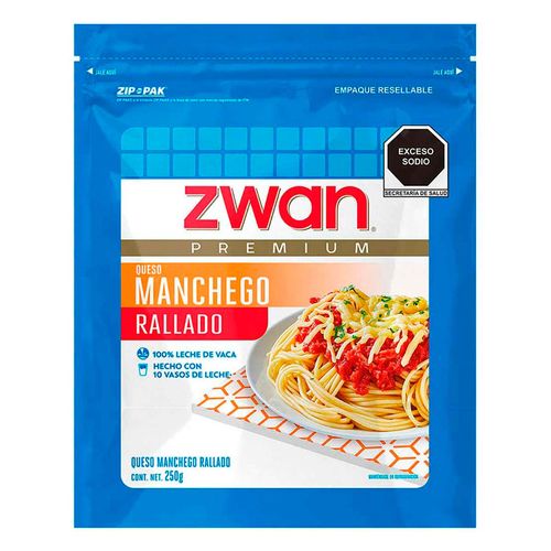Queso Zwan Manchego Rallado 250g
