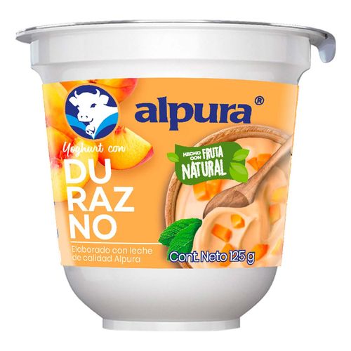 Yoghurt Alpura Batido Durazno 125g