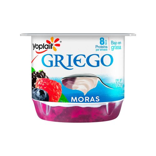 Yoghurt Yoplait Batido Griego Moras 145g