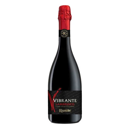 Vino Tinto Italiano Riunite Vibrante Lambrusco 750ml.