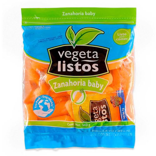 Zanahoria Baby Vegetalistos 340g