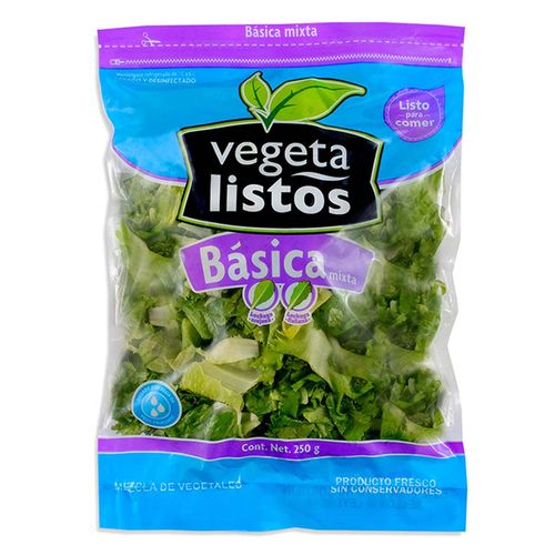 Ensalada Básica Mixta Vegetalistos 250g