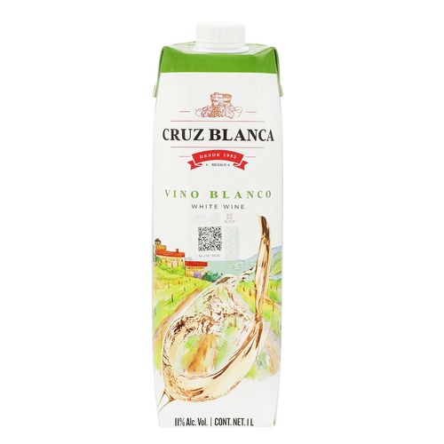 Vino Blanco MexicanoCruz Blanca tetrabric 1L