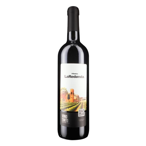 Vino Tinto La Redonda Malbec Cabernet Mexico 750ml