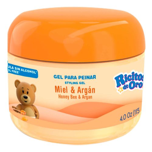 Gel para Cabello Ricitos de Oro Miel y Argán 115g