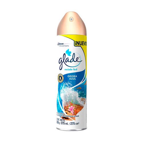 Aromatizante en Aerosol Glade Odisea Azul 275ml