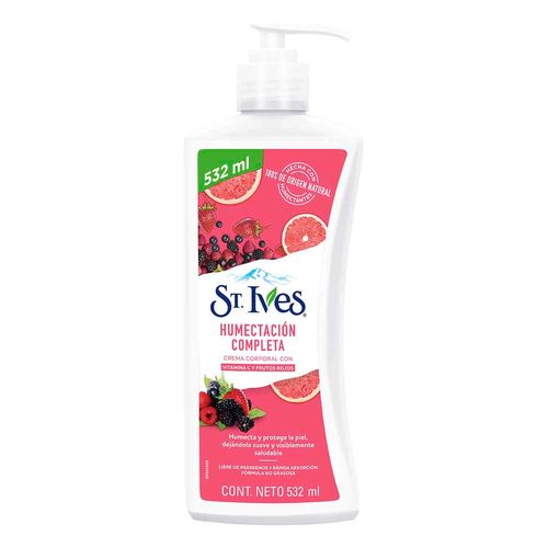 Crema Corporal St. Ives Vitamina C y Frutos Rojos 532 ml