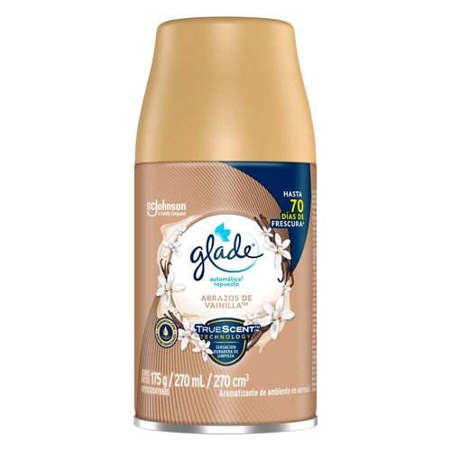 Repuesto para Aromatizante Glade Abrazos de Vainilla Repuesto 270ml