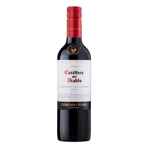 Vino Tinto Chileno Casillero Del Diablo Cabernet Sauvignon 375ml