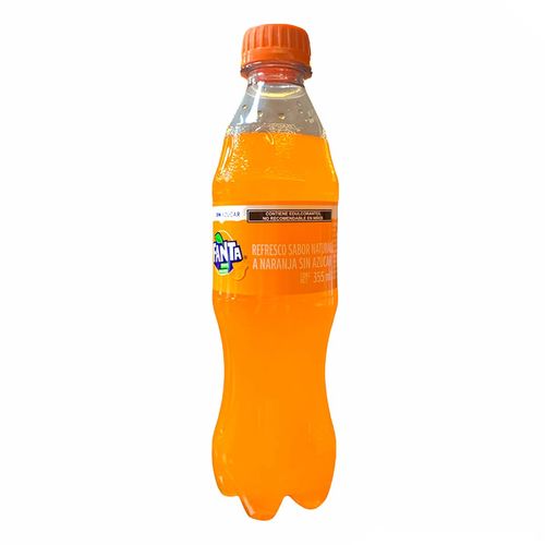 Refresco Fanta sin Azúcar Naranja 355ml
