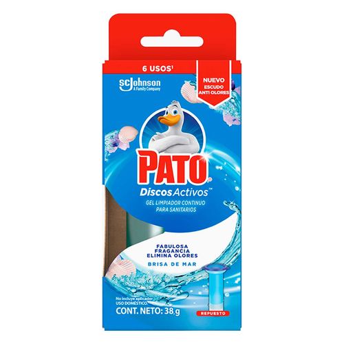 Repuesto Pato Baños Discos Activos Brisa de Mar 36ml