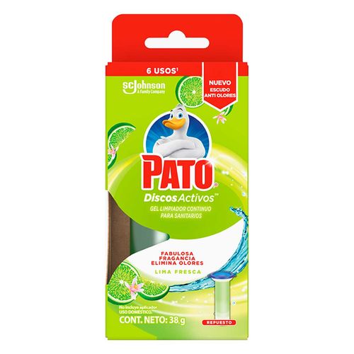 Repuesto Baños Discos Activos Pato Cítrico 36ml