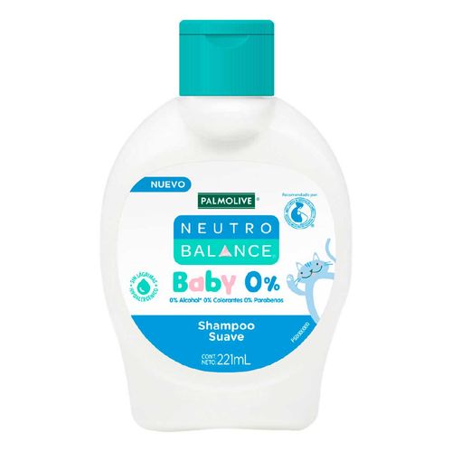 Shampoo para Bebé Palmolive Neutro Balance Baby 0% 221ml