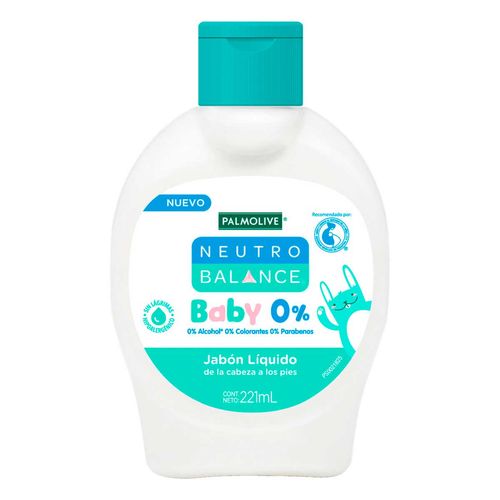 Jabón Líquido Corporal para Bebé Palmolive Neutro Balance Baby 0% 221ml