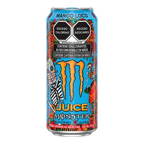 Bebida Energética Monster Mango Lata 473mL