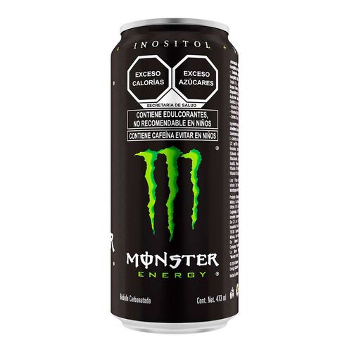 Bebida Energizante Monster Verde 473ml